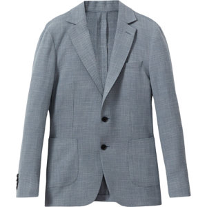 REISS APHRODITE Single Breasted Blazer With Cotton